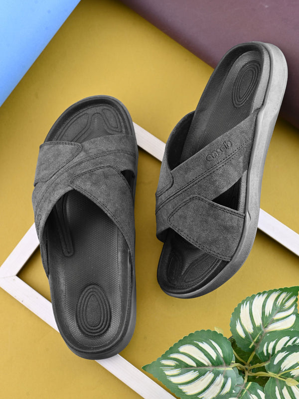 Onsole Lakers black Men's Casual Comfort Lightweight Sandals