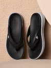 Onsole Fedrer Black Men's Casual Comfort Lightweight Slipper