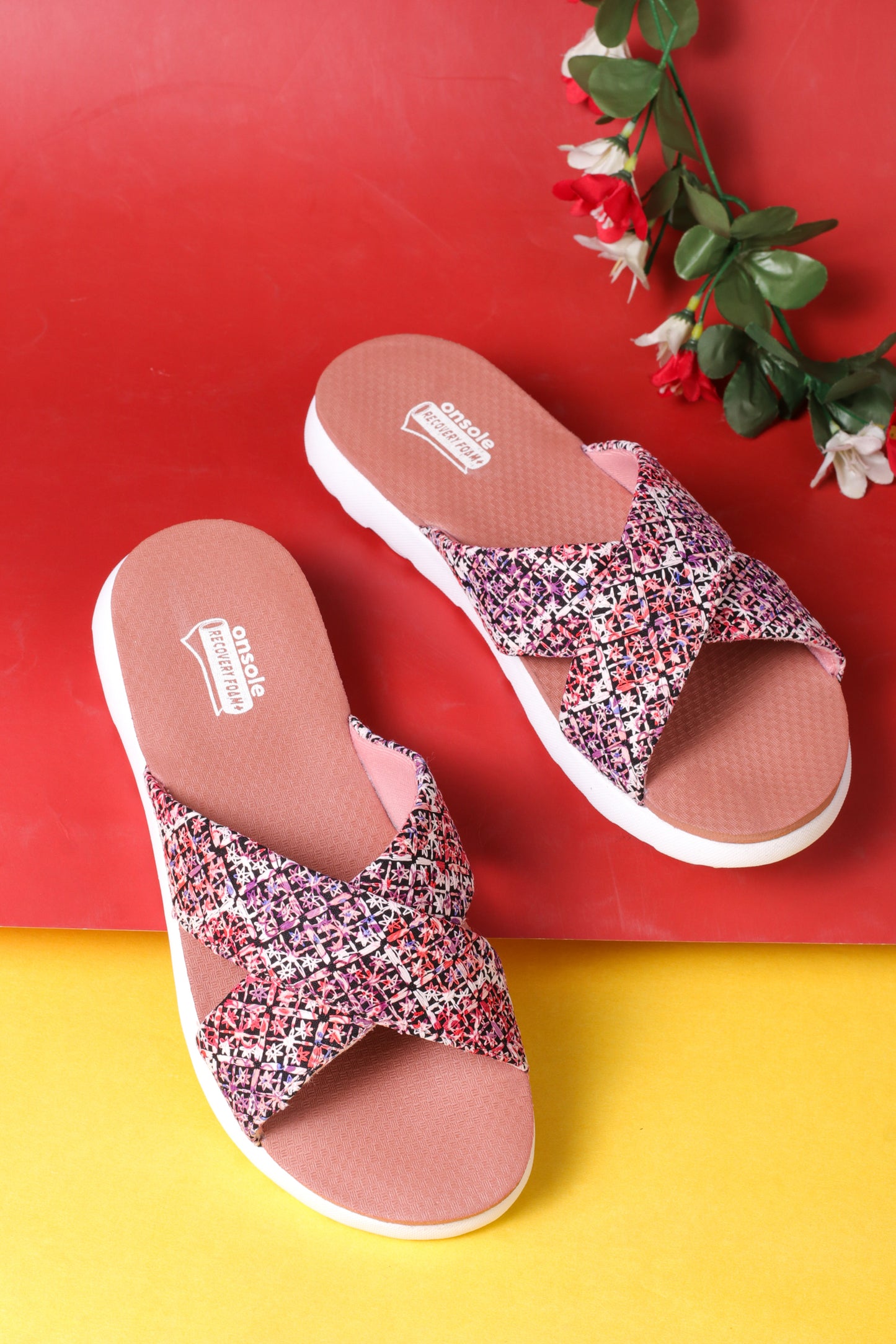 Onsole Caren Old Rose Women's Casual Comfort Lightweight Sandals