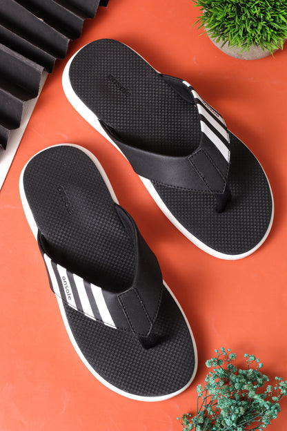 Onsole Richard Black Men's Casual Comfort Lightweight Slipper