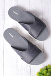 Onsole Cindy Dark Grey Women's Casual Comfort Lightweight Sandals