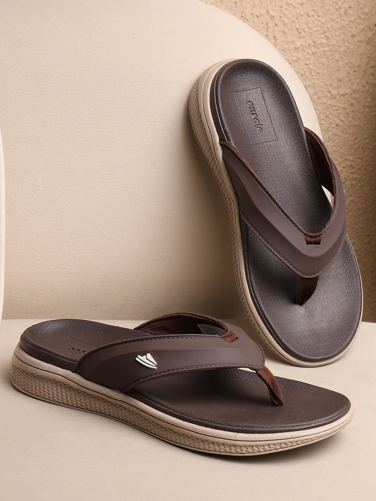 Onsole Fedrer Brown Men's Casual Comfort Lightweight Slipper