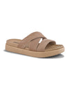 Onsole Cleo Cream Women's Casual Cindy Comfort Lightweight Sandals