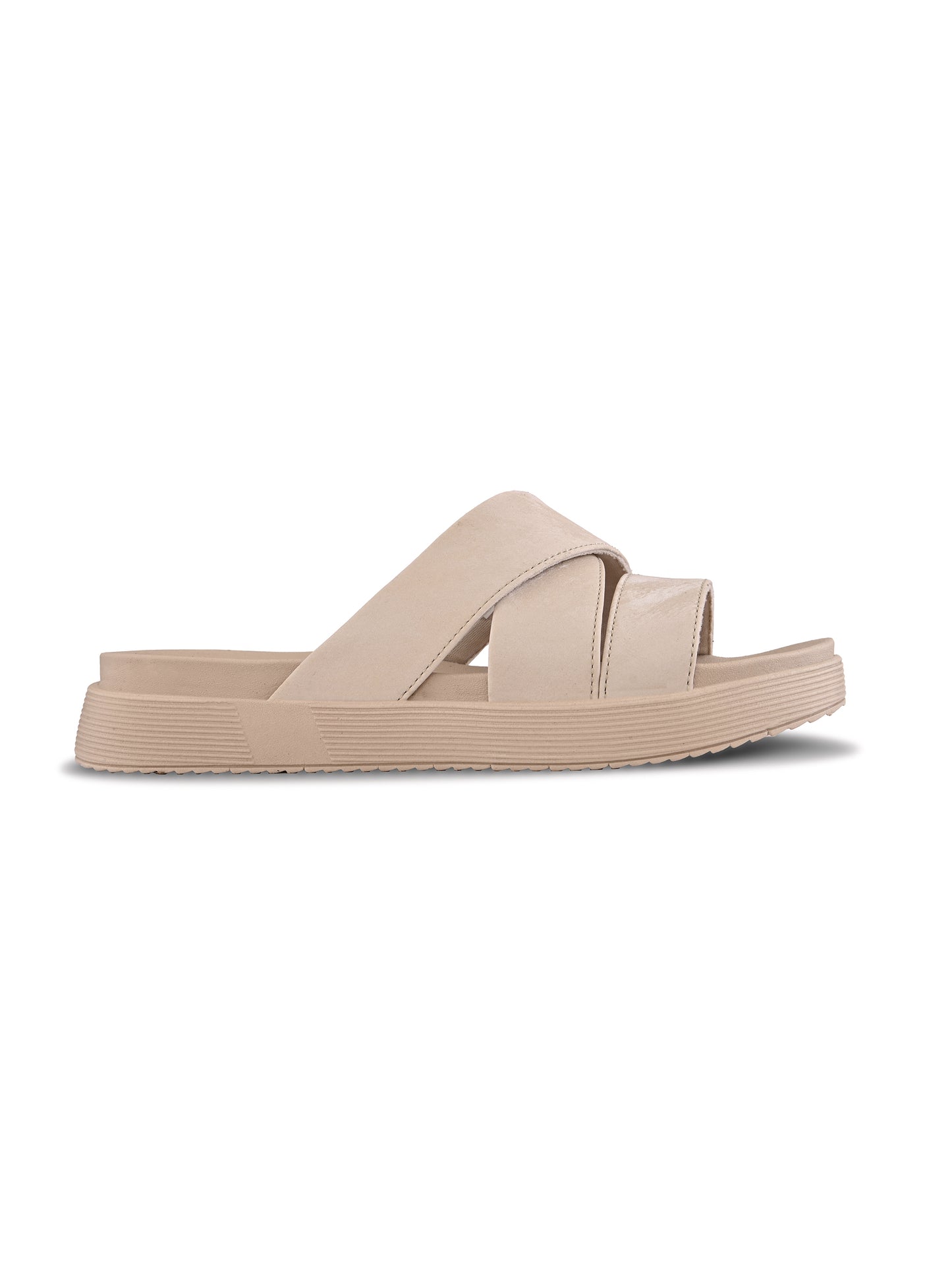 Onsole Cleo Beige Women's Casual Cindy Comfort Lightweight Sandals