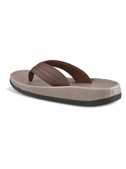 Onsole Roman Brown Men's Casual Comfort Lightweight Slipper