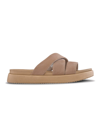 Onsole Cleo Cream Women's Casual Cindy Comfort Lightweight Sandals