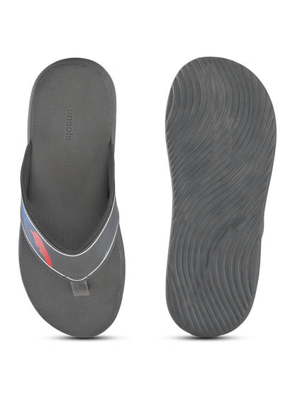 Onsole Murphy D.Grey Men's Casual Comfort Lightweight Slipper