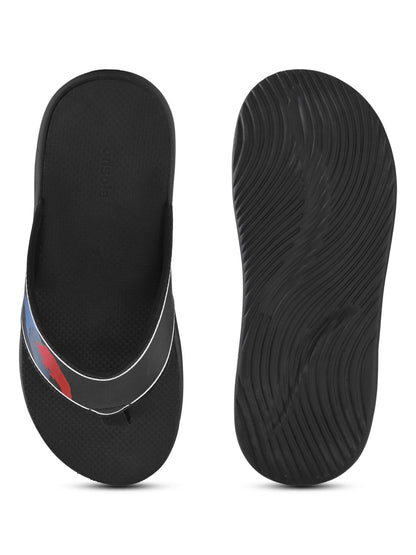 Onsole Murphy Black Men's Casual Comfort Lightweight Slipper
