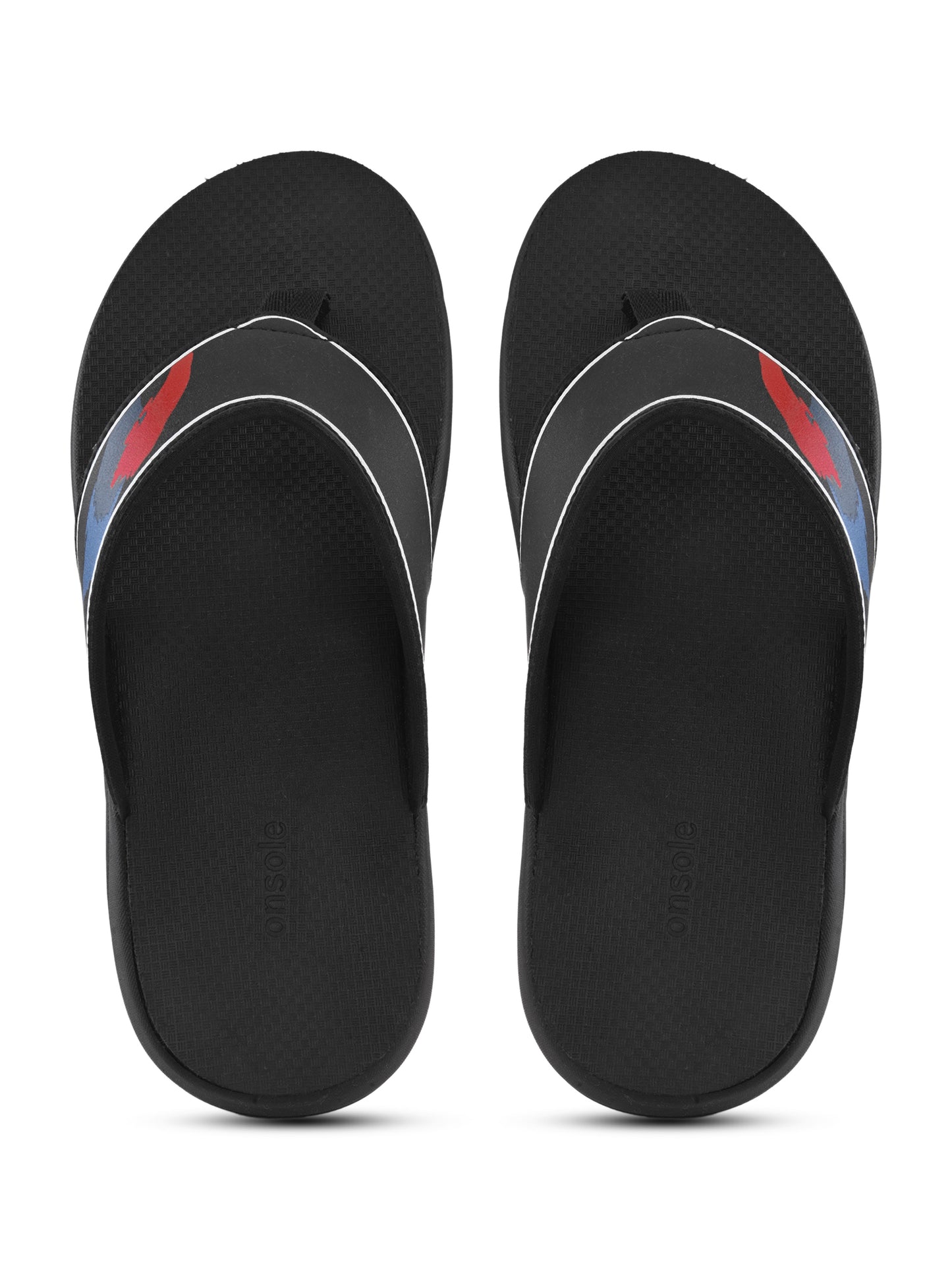 Onsole Murphy Black Men's Casual Comfort Lightweight Slipper