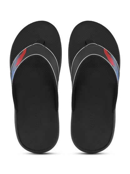 Onsole Murphy Black Men's Casual Comfort Lightweight Slipper