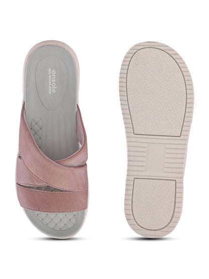 Onsole Cleo Fushia Women's Casual Comfort Lightweight Sandals