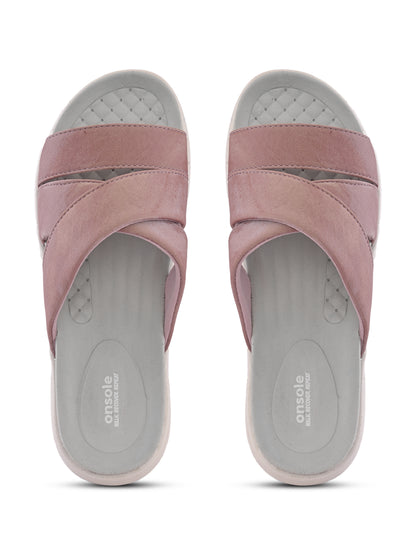 Onsole Cleo Fushia Women's Casual Comfort Lightweight Sandals