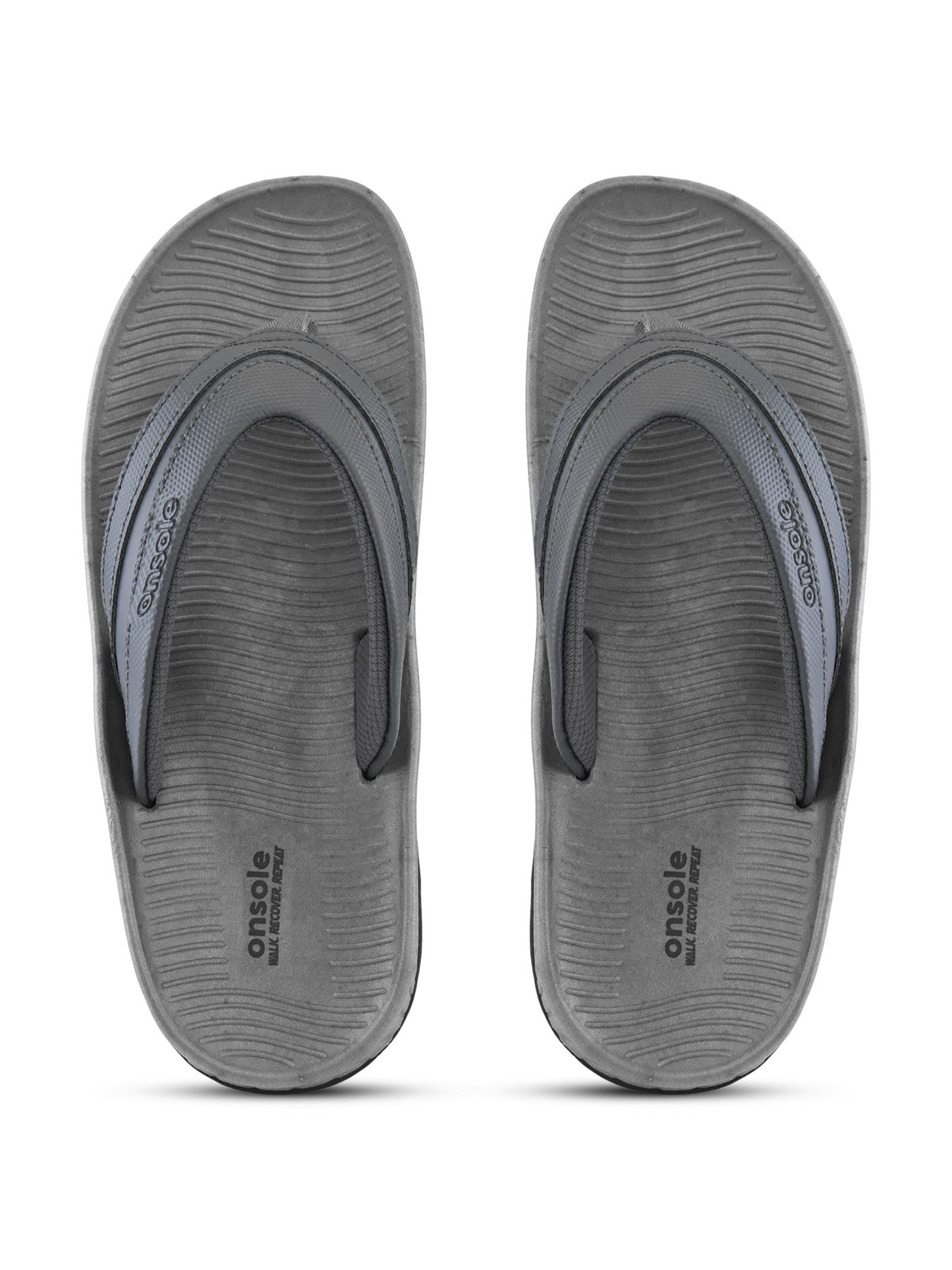 Onsole Roman D.grey Men's Casual Comfort Lightweight Slipper