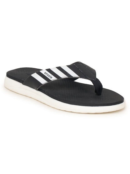 Onsole Richard Black Men's Casual Comfort Lightweight Slipper
