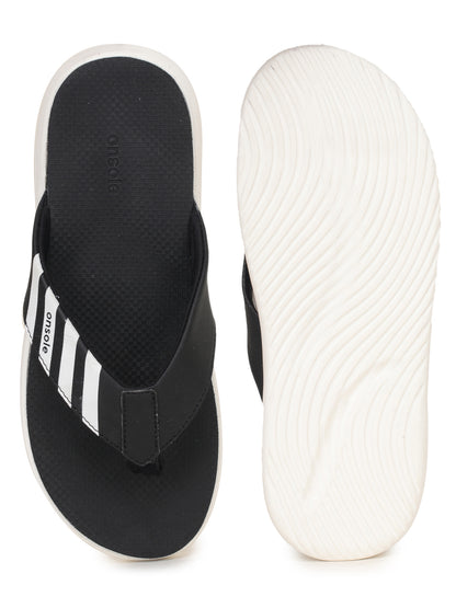 Onsole Richard Black Men's Casual Comfort Lightweight Slipper