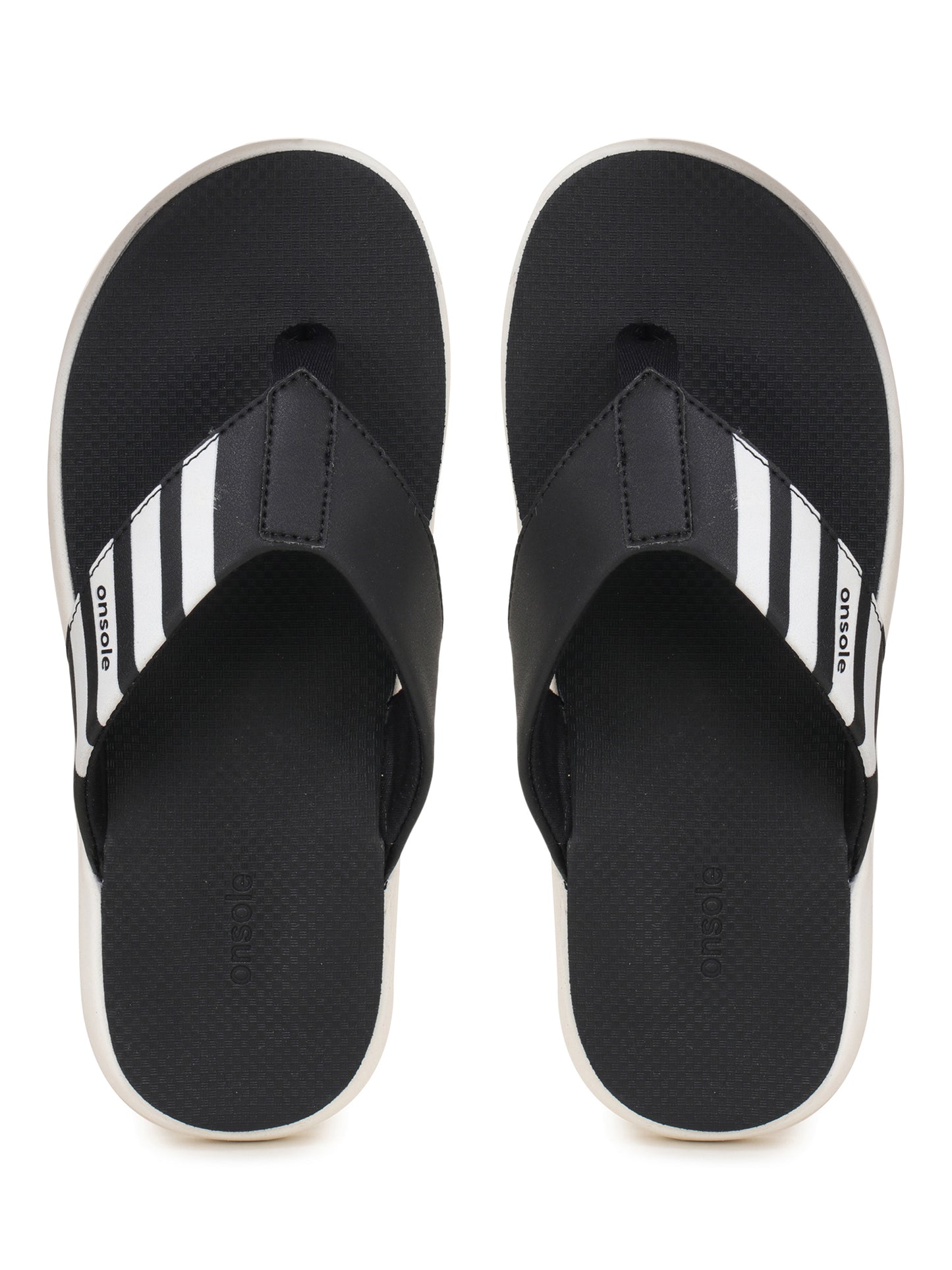 Onsole Richard Black Men's Casual Comfort Lightweight Slipper