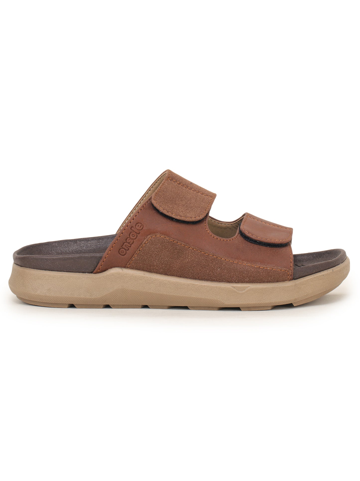 Onsole Raptar Brown Men's Casual Comfort Lightweight Sandals