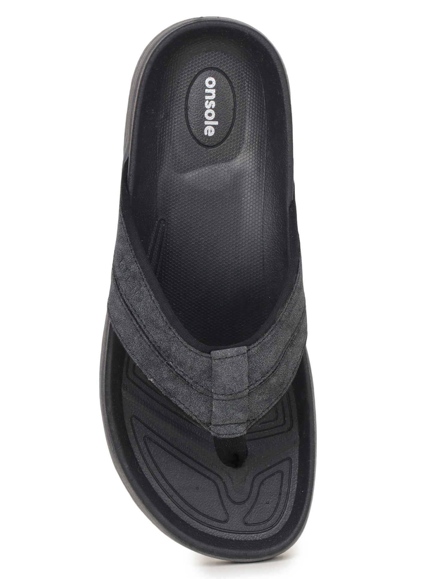 Onsole Yankees Black Men's Casual Comfort Lightweight Slipper