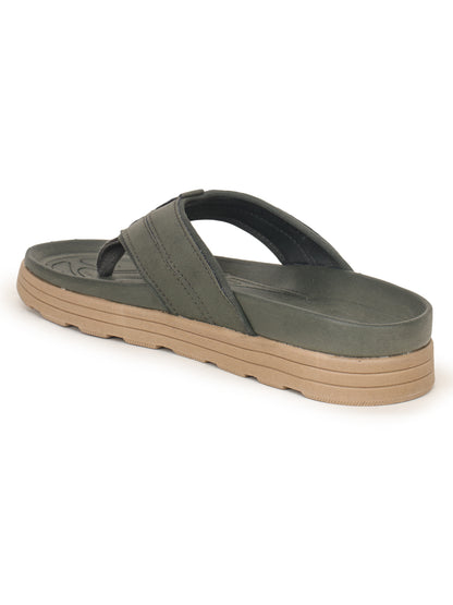 Onsole Yankees Olive Men's Casual Comfort Lightweight Slipper