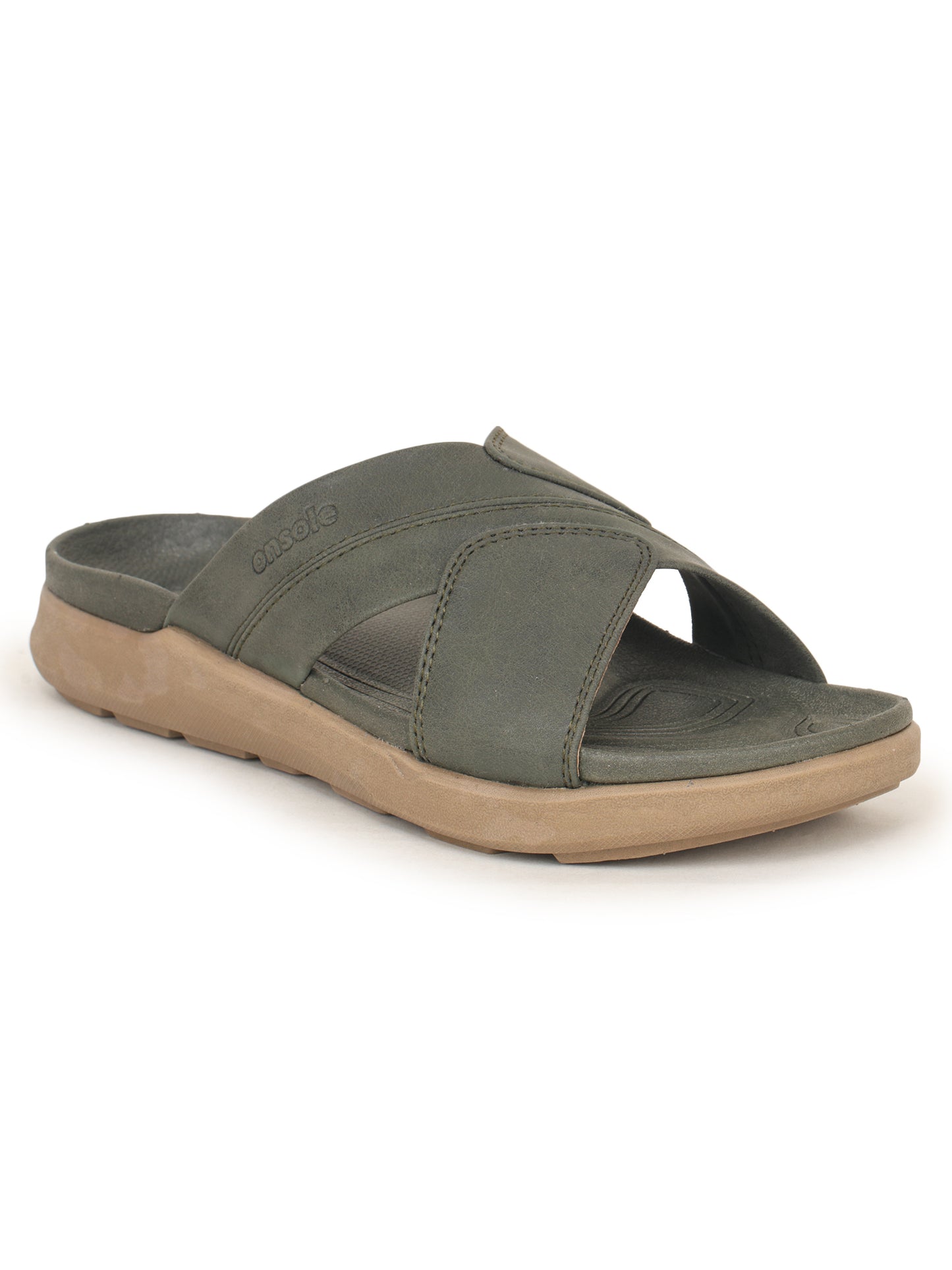 Onsole Lakers Olive Men's Casual Comfort Lightweight Sandals