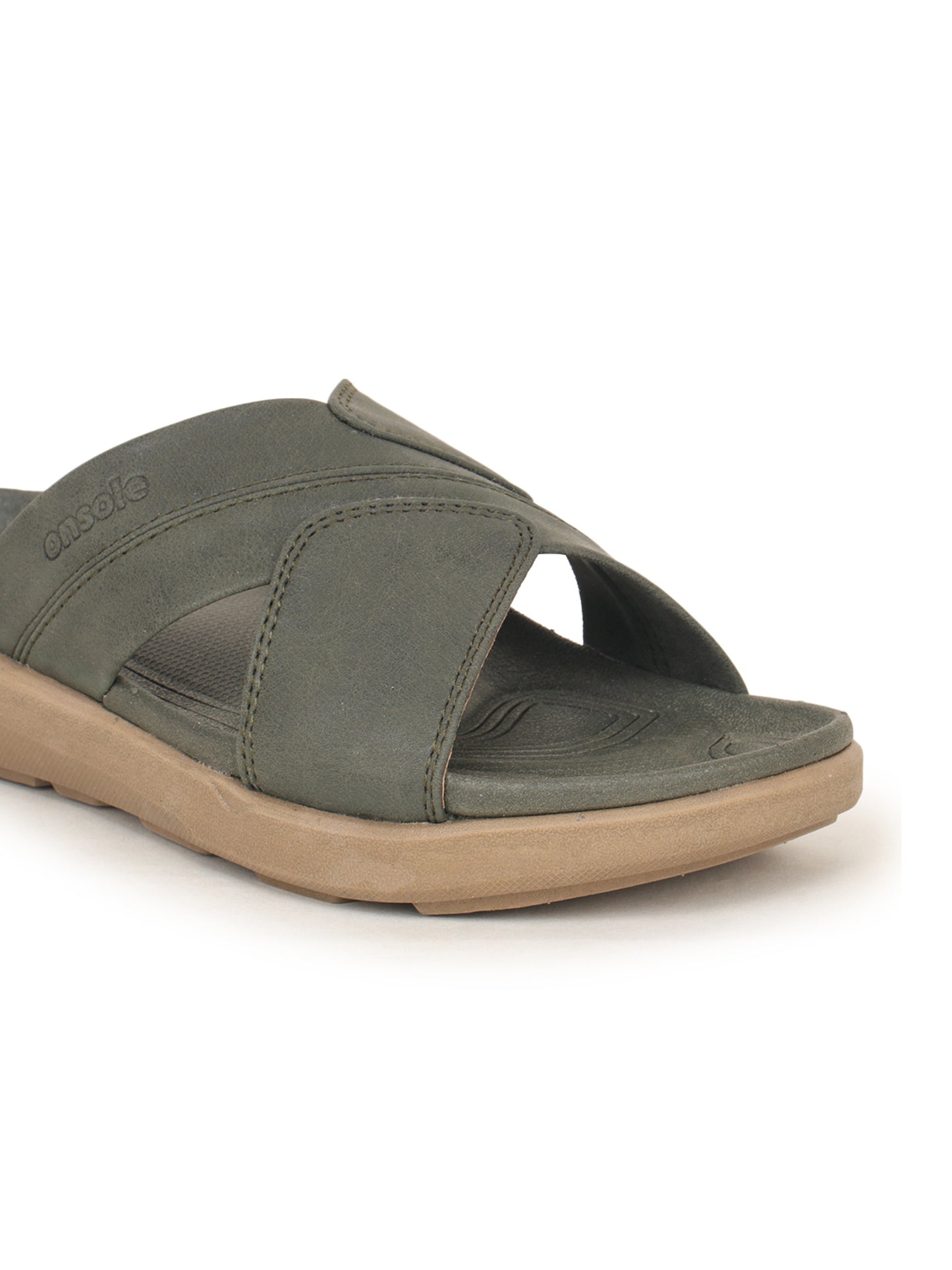 Onsole Lakers Olive Men's Casual Comfort Lightweight Sandals