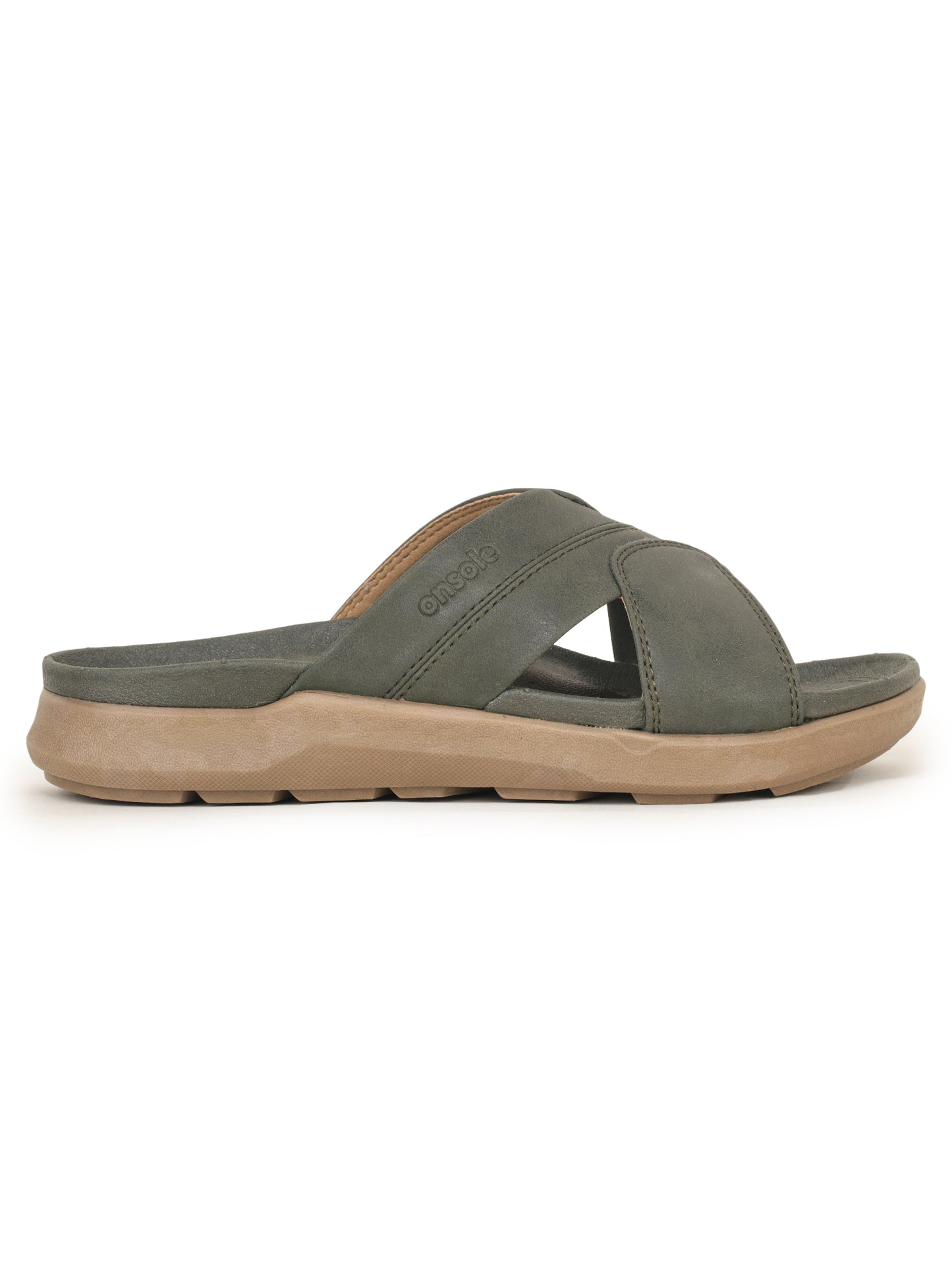Onsole Lakers Olive Men's Casual Comfort Lightweight Sandals