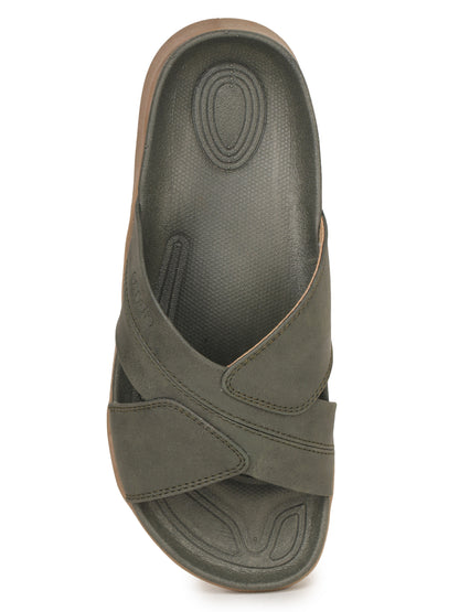 Onsole Lakers Olive Men's Casual Comfort Lightweight Sandals