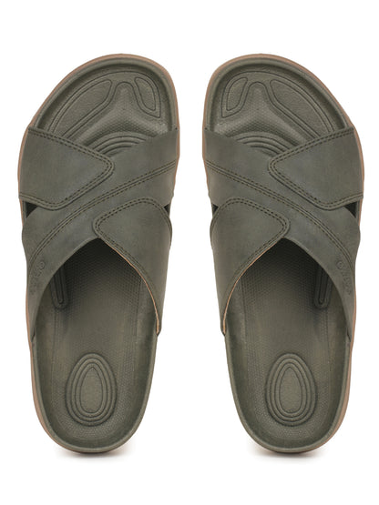 Onsole Lakers Olive Men's Casual Comfort Lightweight Sandals