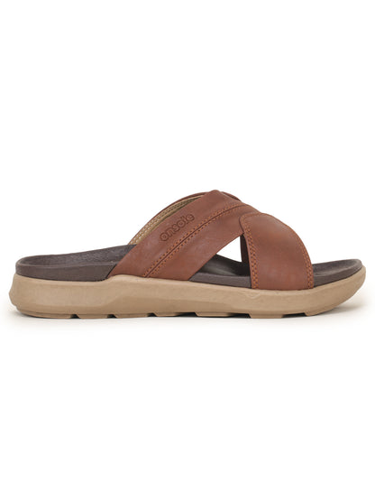 Onsole Lakers Brown Men's Casual Comfort Lightweight Sandals