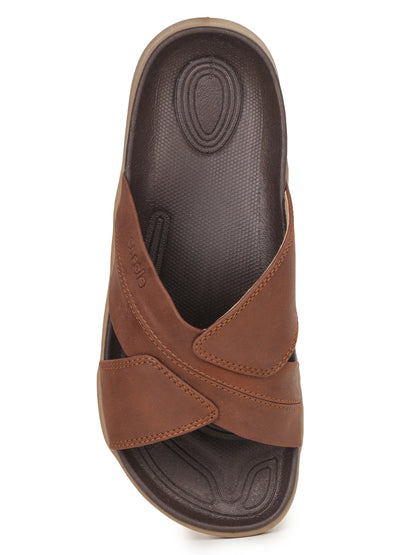 Onsole Lakers Brown Men's Casual Comfort Lightweight Sandals