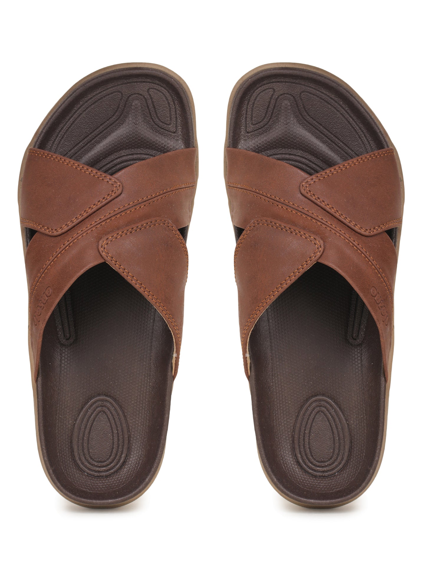Onsole Lakers Brown Men's Casual Comfort Lightweight Sandals