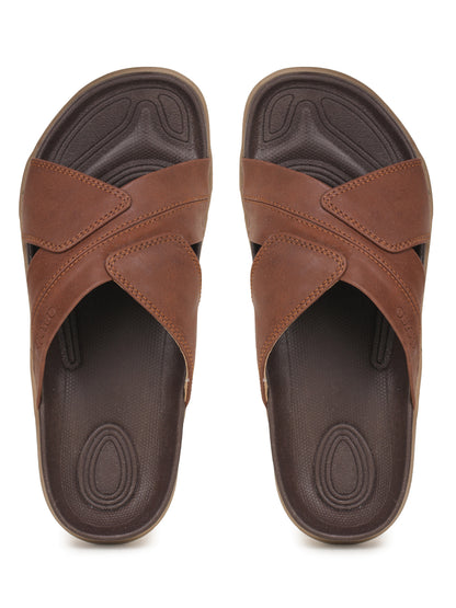 Onsole Lakers Brown Men's Casual Comfort Lightweight Sandals