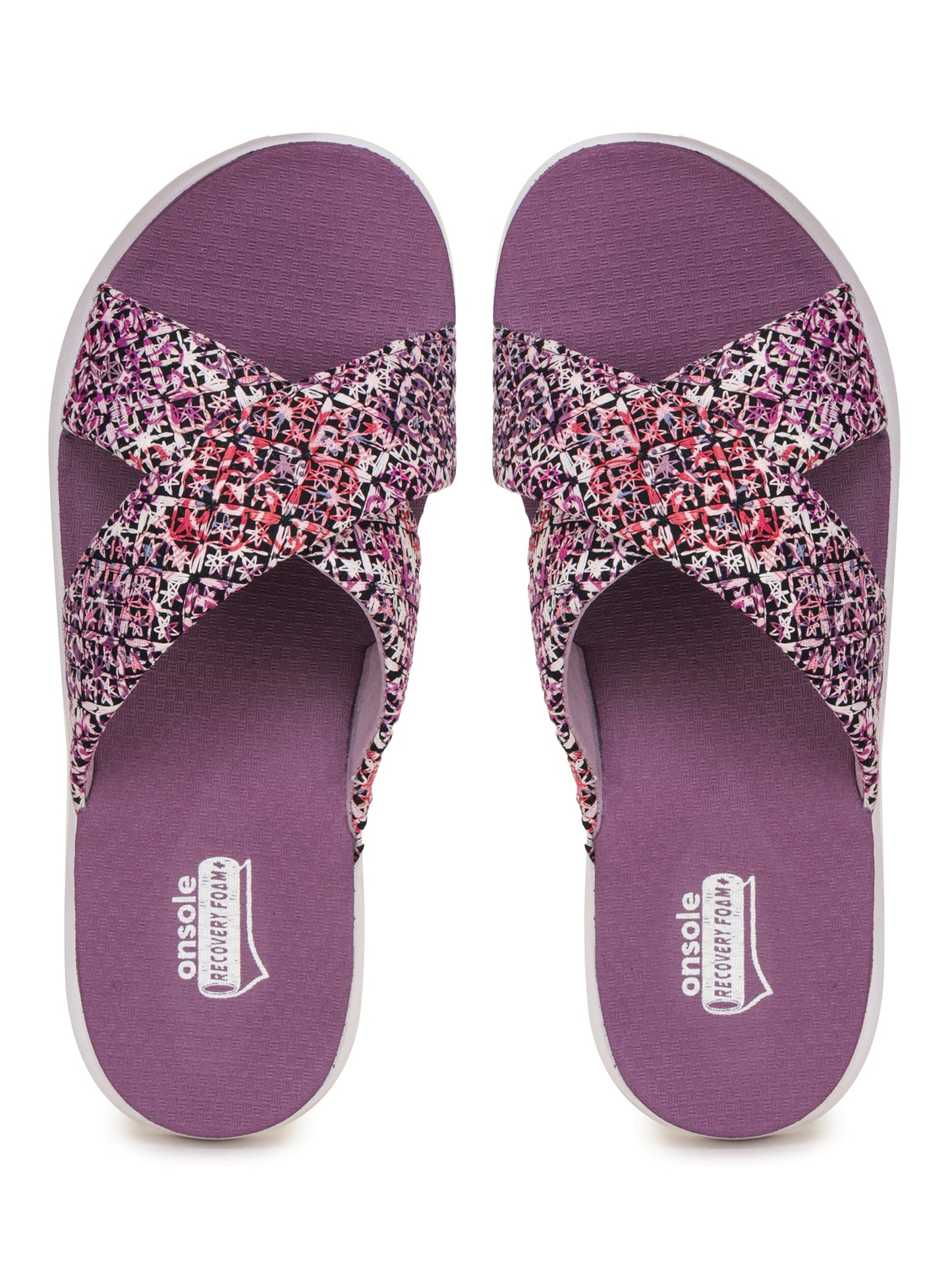 Onsole Carren Purple Women's Casual Comfort Lightweight Sandals