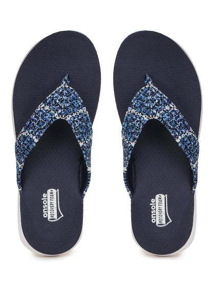 Onsole Vienna Navy Women's Casual Comfort Lightweight Slipper
