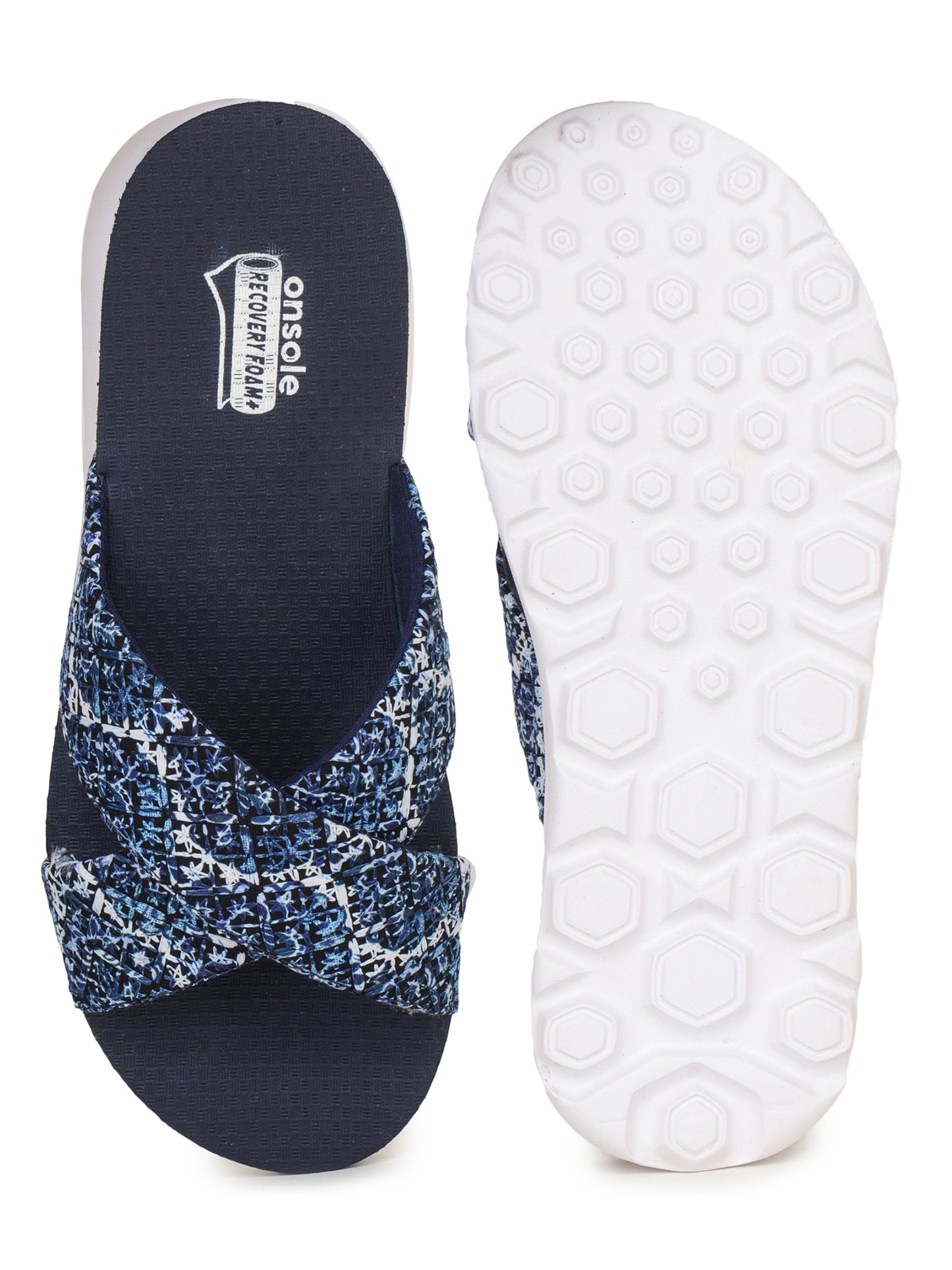 Onsole Carren Navy Women's Casual Comfort Lightweight Sandals