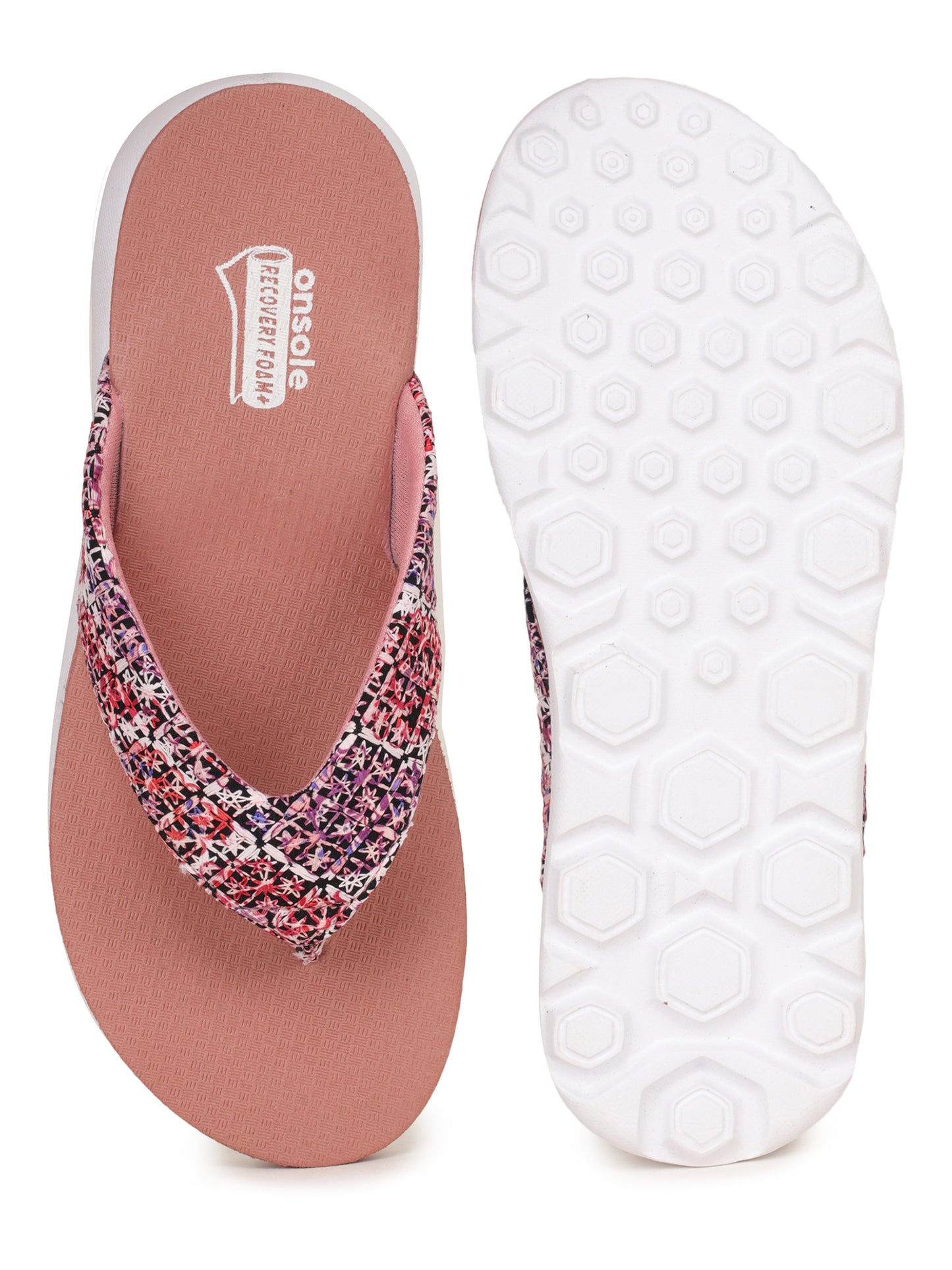 Onsole Vienna Old Rose Women's Casual Comfort Lightweight Slipper