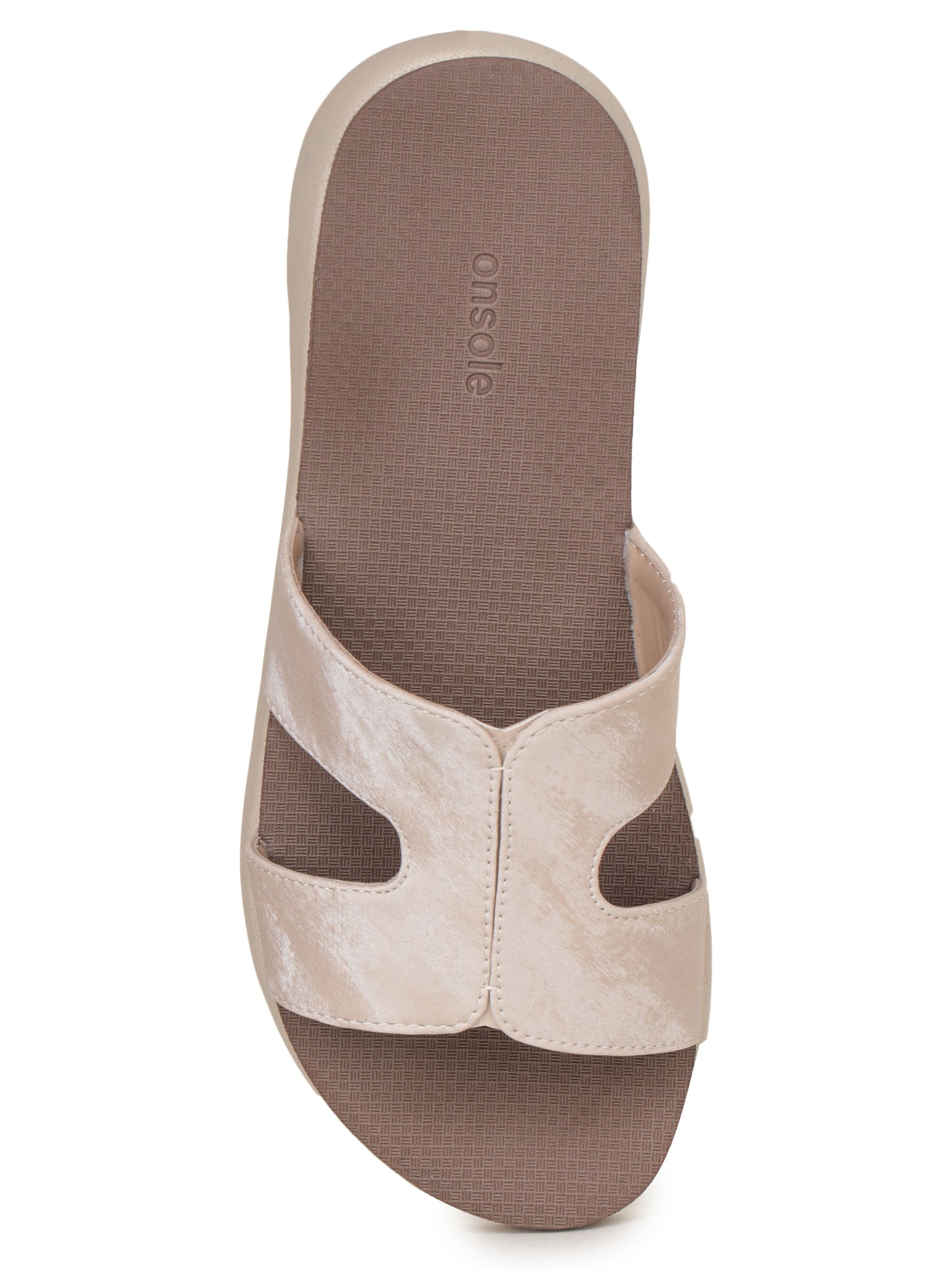 Onsole Hannah Beige Women's Casual Comfort Lightweight Sandals