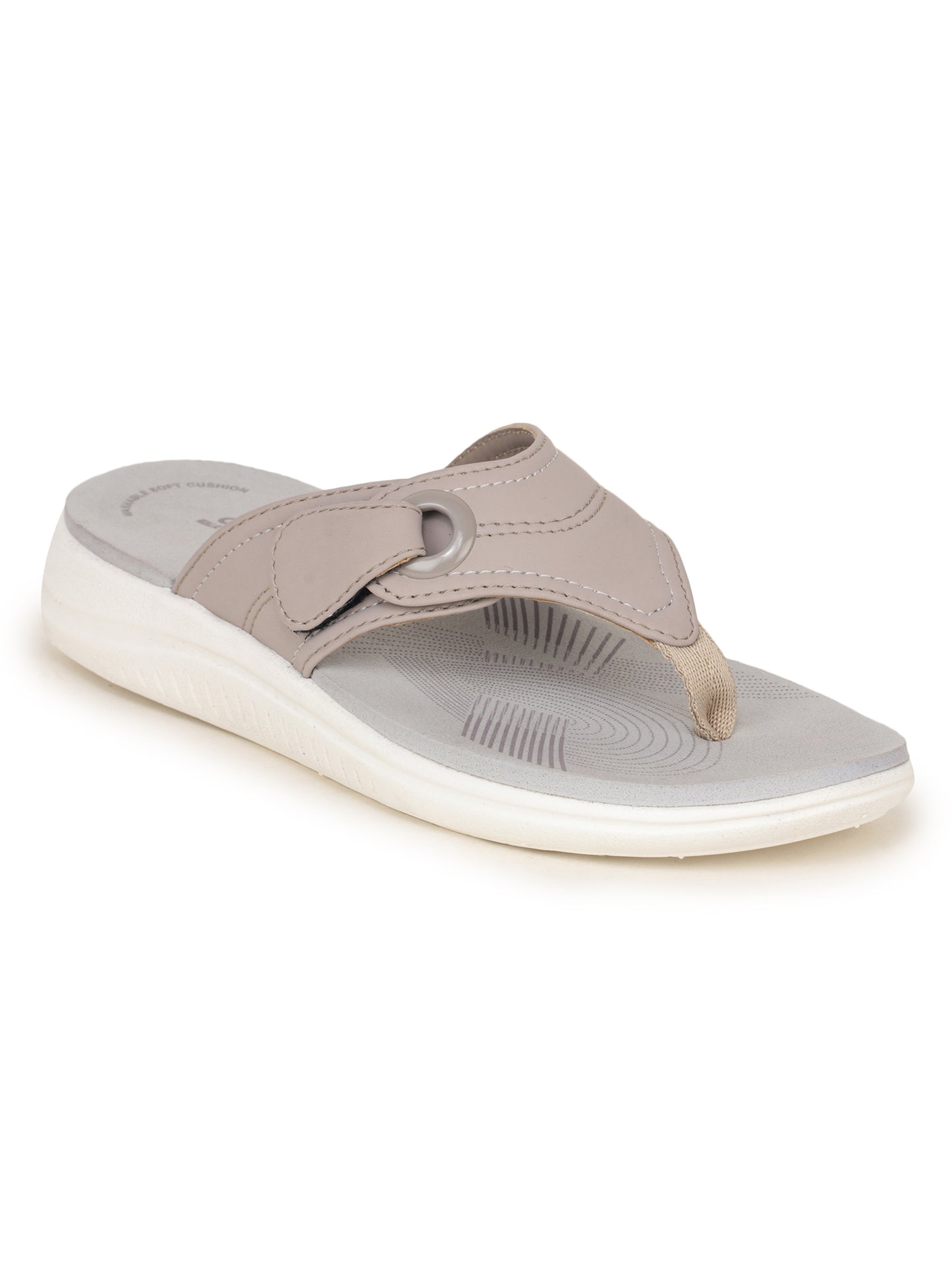 Onsole Georgia Beige Women's Casual Comfort Lightweight Slipper