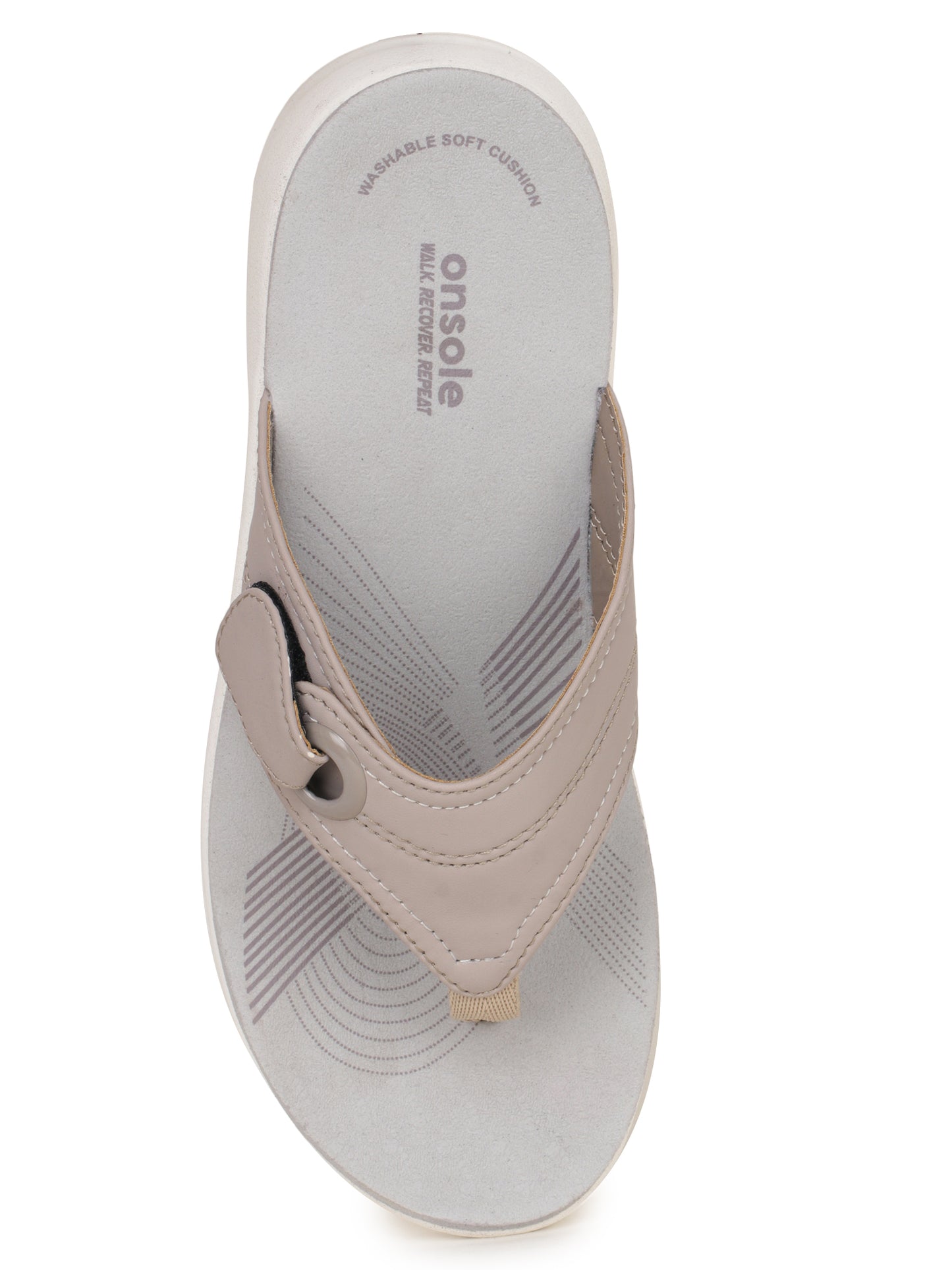 Onsole Georgia Beige Women's Casual Comfort Lightweight Slipper