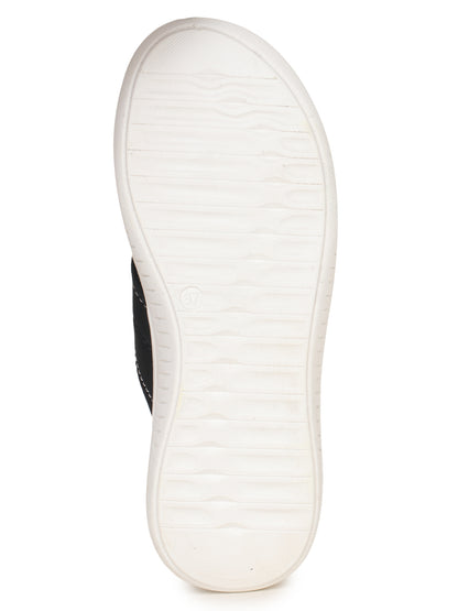 Onsole Georgia Black Women's Casual Comfort Lightweight Sandals