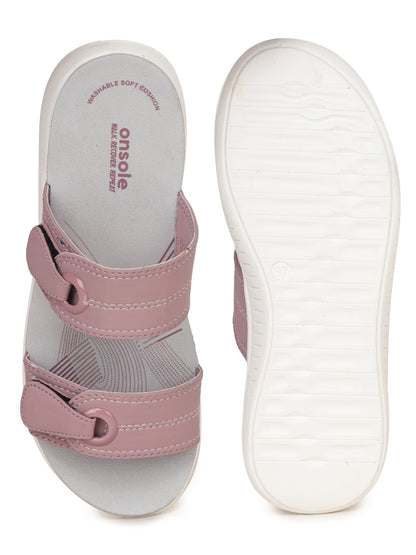 Onsole Meloni Berry Women's Casual Comfort Lightweight Sandals