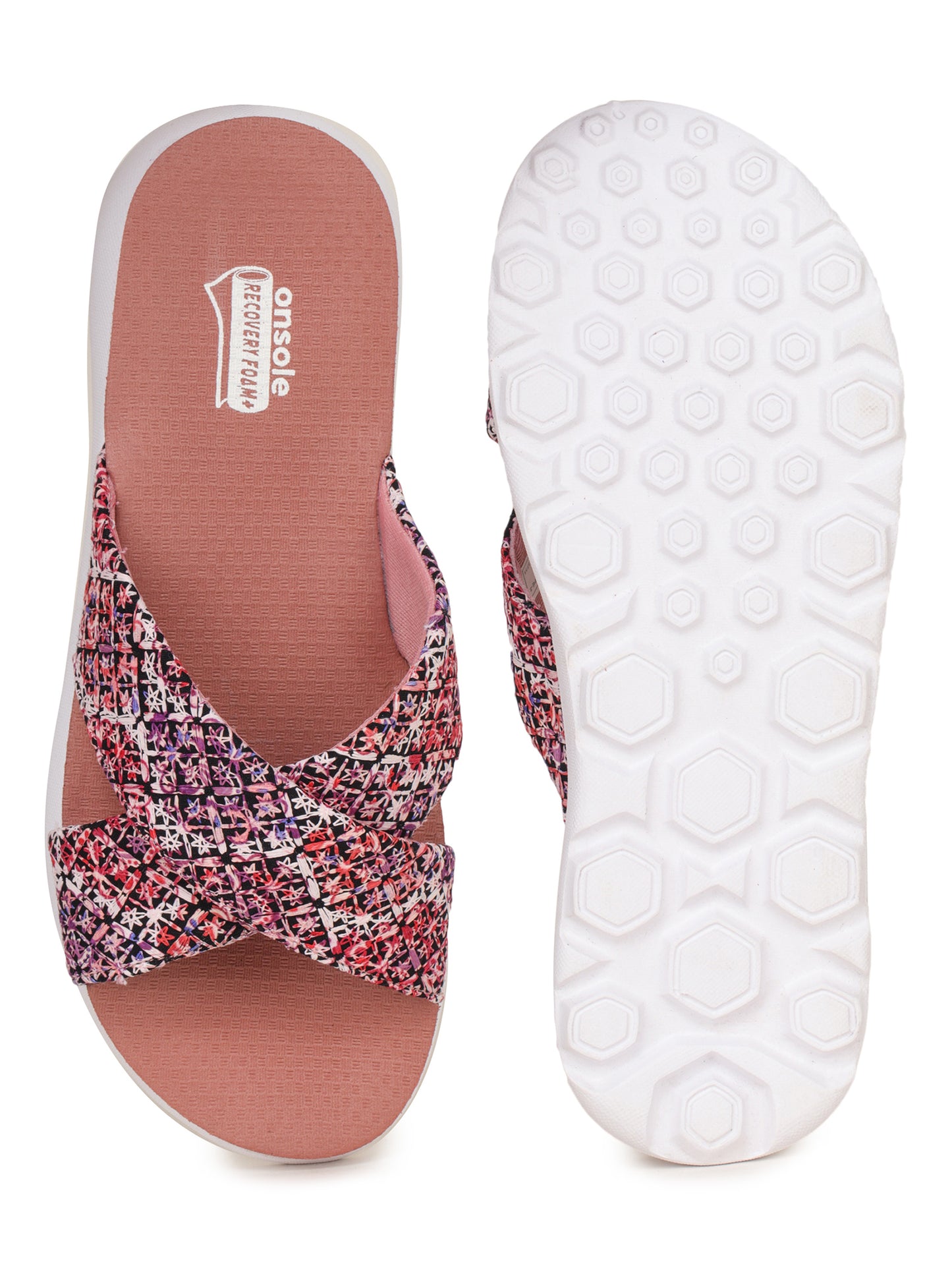 Onsole Caren Old Rose Women's Casual Comfort Lightweight Sandals