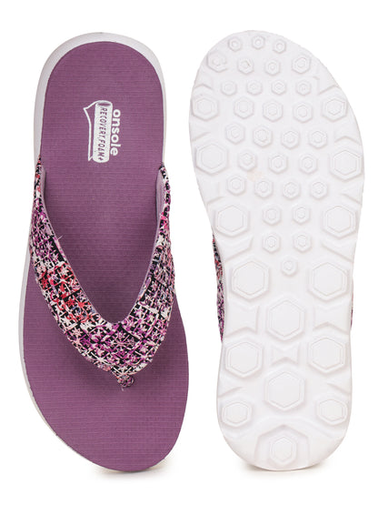 Onsole Vienna Purple Women's Casual Comfort Lightweight Slipper