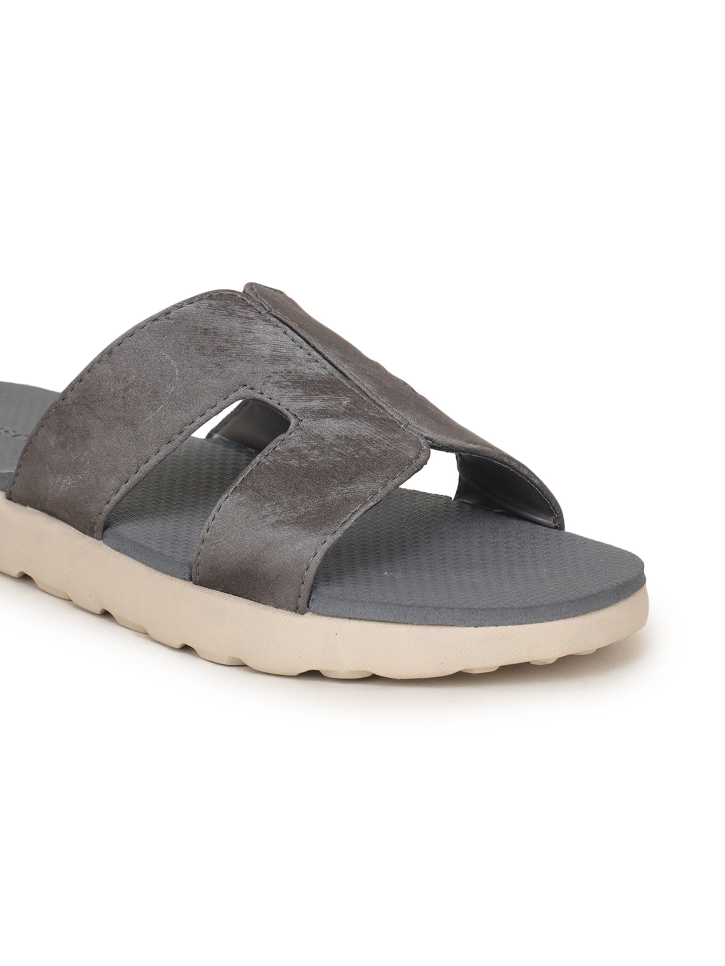 Onsole Hannah Dark Grey Women's Casual Comfort Lightweight Sandals
