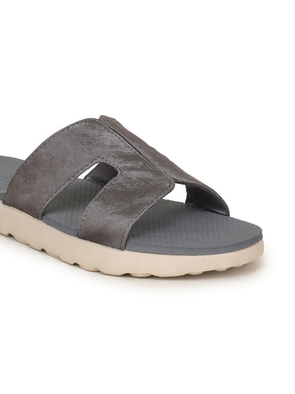 Onsole Hannah Dark Grey Women's Casual Comfort Lightweight Sandals