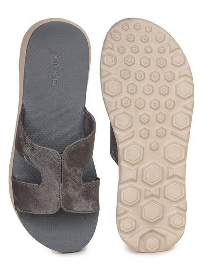 Onsole Hannah Dark Grey Women's Casual Comfort Lightweight Sandals