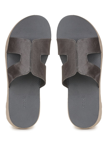 Onsole Hannah Dark Grey Women's Casual Comfort Lightweight Sandals