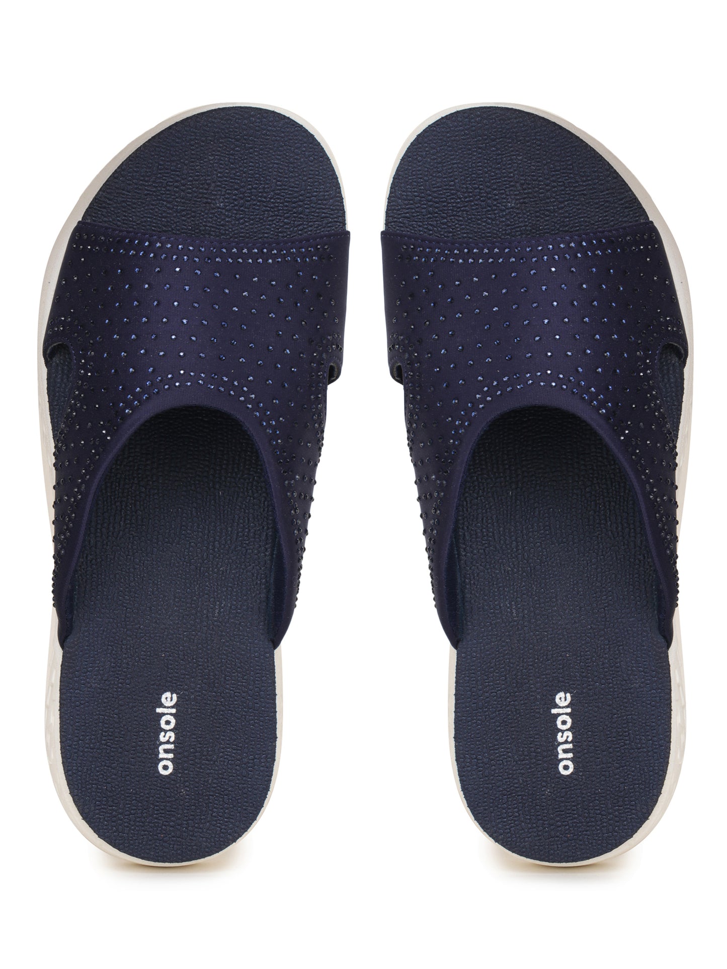 Onsole Cindy Navy Women's Casual Comfort Lightweight Sandals