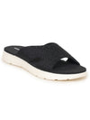 Onsole Cindy Black Women's Casual Comfort Lightweight Sandals