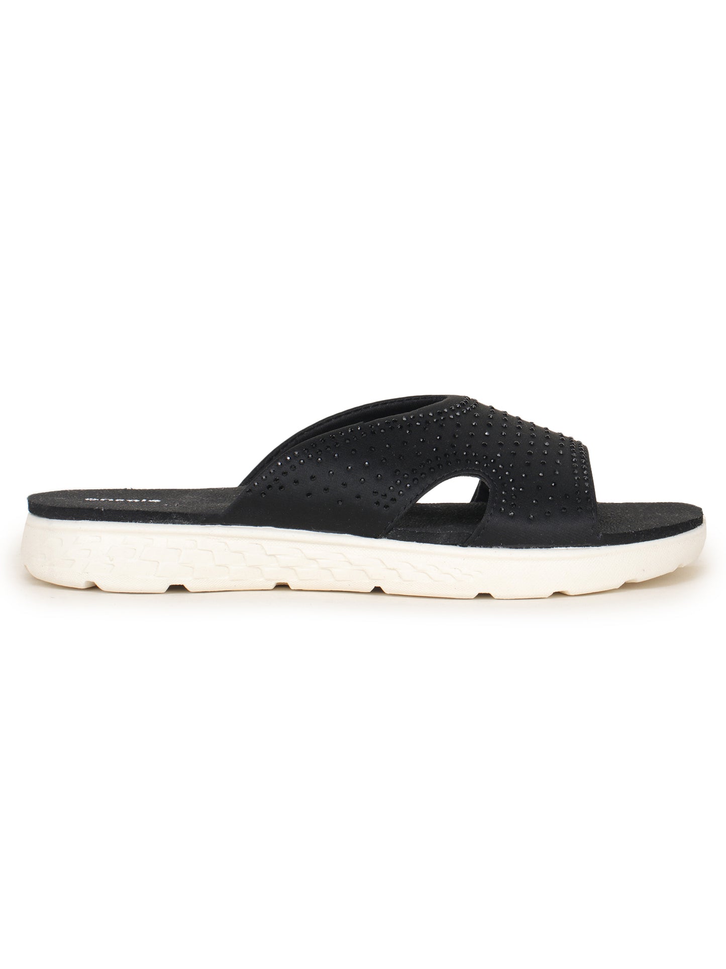 Onsole Cindy Black Women's Casual Comfort Lightweight Sandals